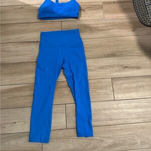Lululemon Athletica Vibrant Blue Activewear